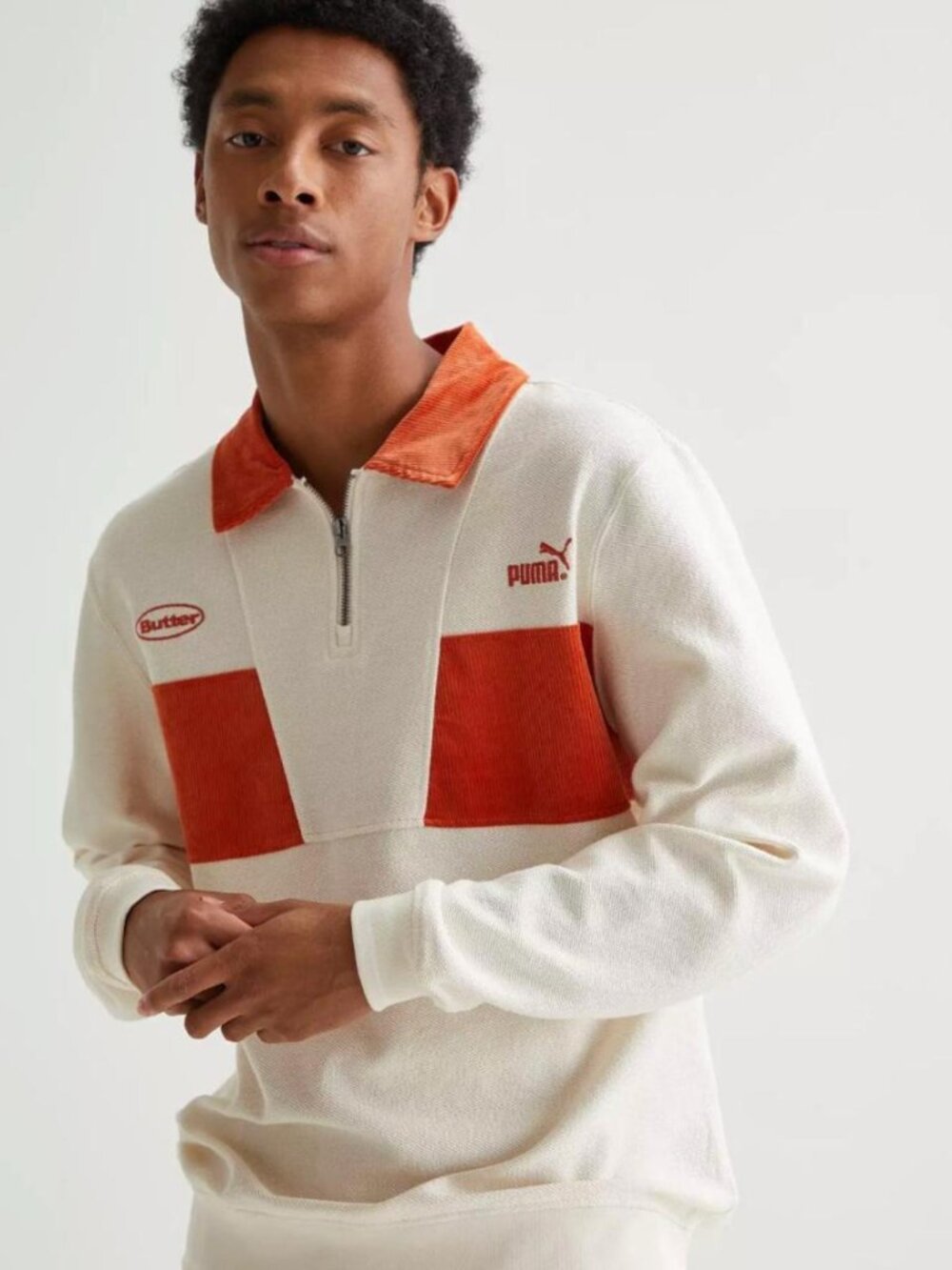 Puma x Butter Goods Quarter-Zip Pullover – Size L